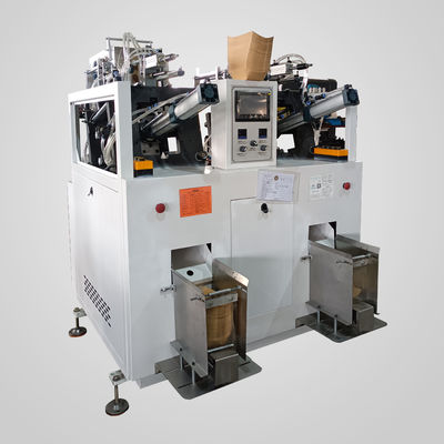 ZPJ-700 स्वचालित पेपर लंच बॉक्स मशीन डबल पोजीशन