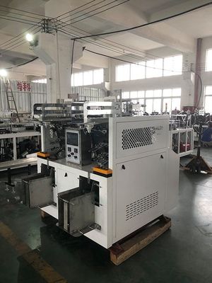 ZPJ-700 डबल स्टेशन फास्ट फूड बॉक्स मशीन चावल बहुउद्देश्यीय डिस्पोजेबल पेपर