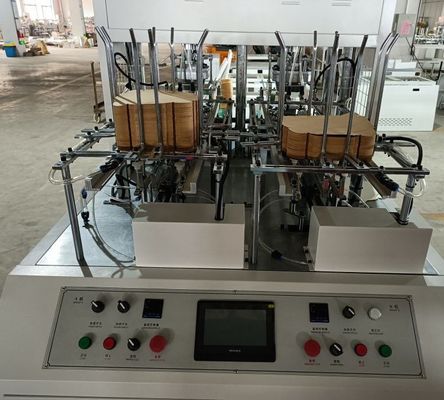 अष्टकोणीय बाउल पेपर लंच बॉक्स मशीन सीएचजे-ए स्वचालित इंटेलिजेंट