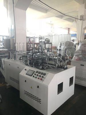RHZH-B स्वचालित इंटेलिजेंट थर्मोप्लास्टिक जहाज के आकार का हैमबर्गर बॉक्स बनाने की मशीन
