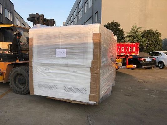 RHZH-B स्वचालित इंटेलिजेंट थर्मोप्लास्टिक जहाज के आकार का हैमबर्गर बॉक्स बनाने की मशीन