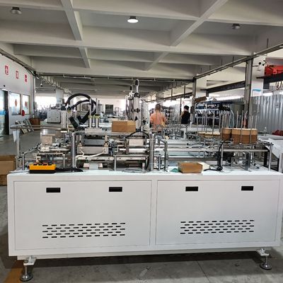 Rhzh-400s इंटेलिजेंट पेपर प्लास्टिक बॉक्स बनाने की मशीन