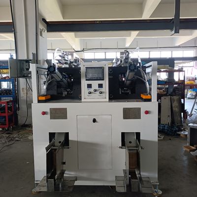 स्वचालित पेपर लंच बॉक्स मशीन ZPJ-700 डबल स्टेशन