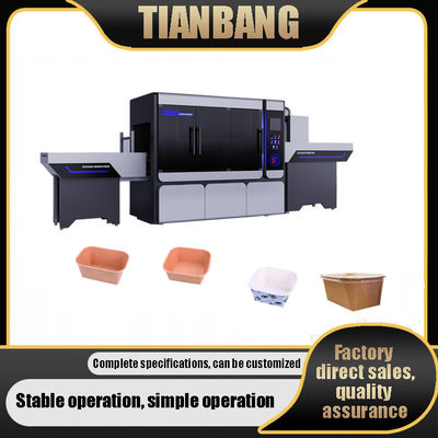 पीई लेपित कागज के लिए JKB-600JZ स्वचालित एज पेपर ट्रे बनाने की मशीन